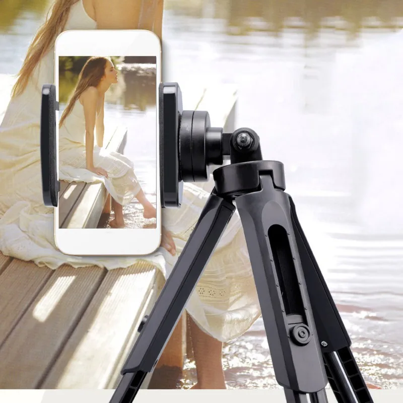 

Mini Portable Tripod Selfie Stick Mobile Phone Holder Self-timer Retractable Folding 360 Degree Rotation For Camera Phone