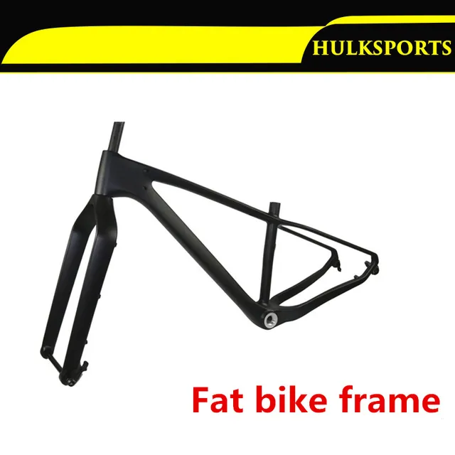 Cheap Ultralight Snowfield Bike Sand Bicycle Carbon Frame Full Carbon Fiber Snowbike Frame BSA