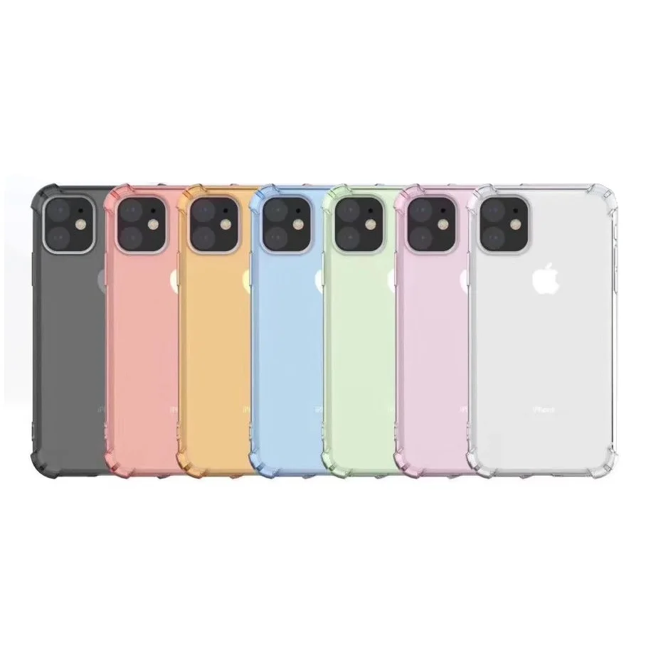 

50pcs Clear Cover For 2019 iPhone 11 Pro Max Case Shockproof Soft TPU Shell For New iPhone 11 Pro Transparent Phone Cases EEMIA