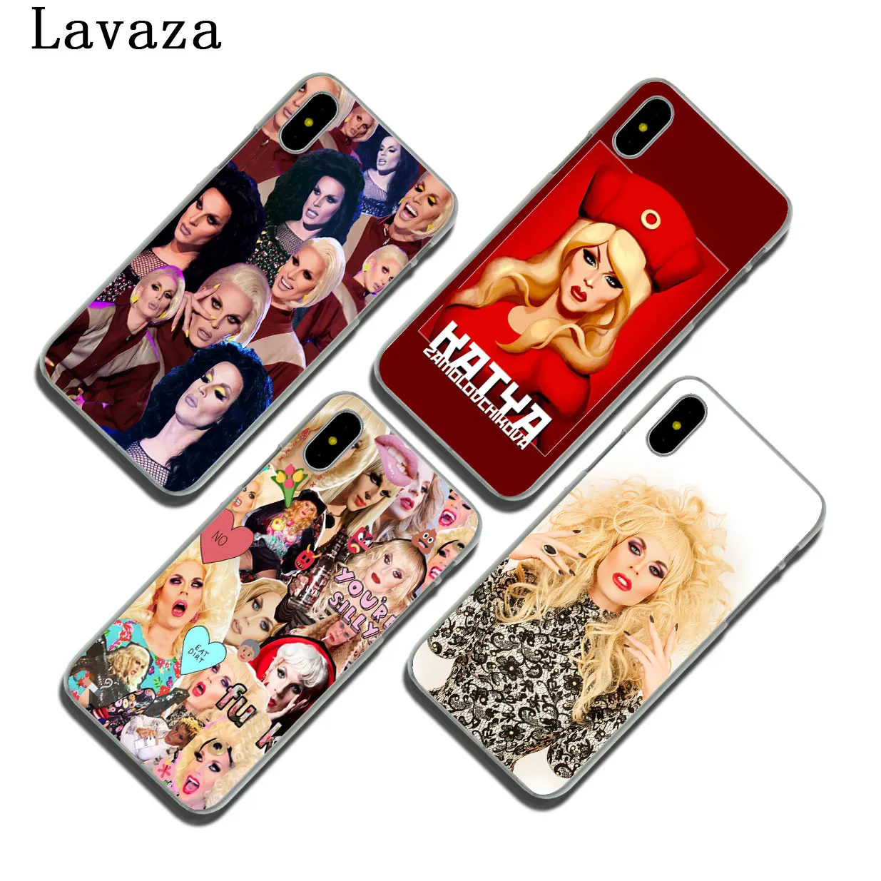 Чехол для телефона Lavaza Katya Zamolodchikova Party RupaulHard iPhone XR X XS 11 Pro Max 10 7 8 6S 5 5S SE 4S