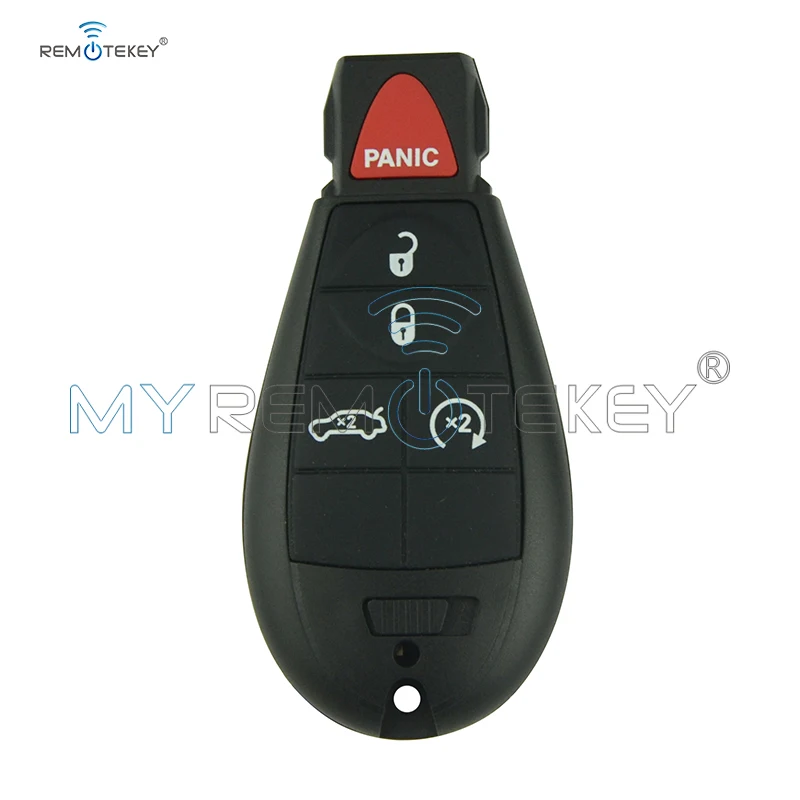 Remtekey IYZ-C01C дистанционный брелок Fobik 434 МГц 5 кнопок для CHRYSLER DODGE JEEP большой караван Cherokee Durango