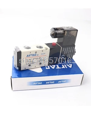 

Free shipping 1/4" 2 Position 5 Port AirTAC Air Solenoid Valves 4V210-08 Pneumatic Control Valve , 12v 24v 110v 220v