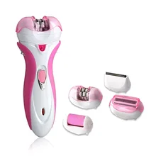 Kemei KM-2531 4 в 1 Многофункциональный Эпилятор перезаряжаемый Электробритва Триммер для волос Defeatherer мельница для ног