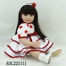 Горячий продукт, силиконовая виниловая кукла-Реборн, Реалистичная, ИМИТИРОВАННАЯ кукла для малышей, brinquedos, Рождество, Год, Изысканные Подарки