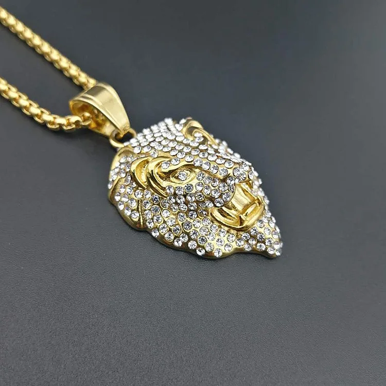 Женская и мужская цепочка с подвеской в стиле хип хоп|franco chain|zircon necklacenecklace men |