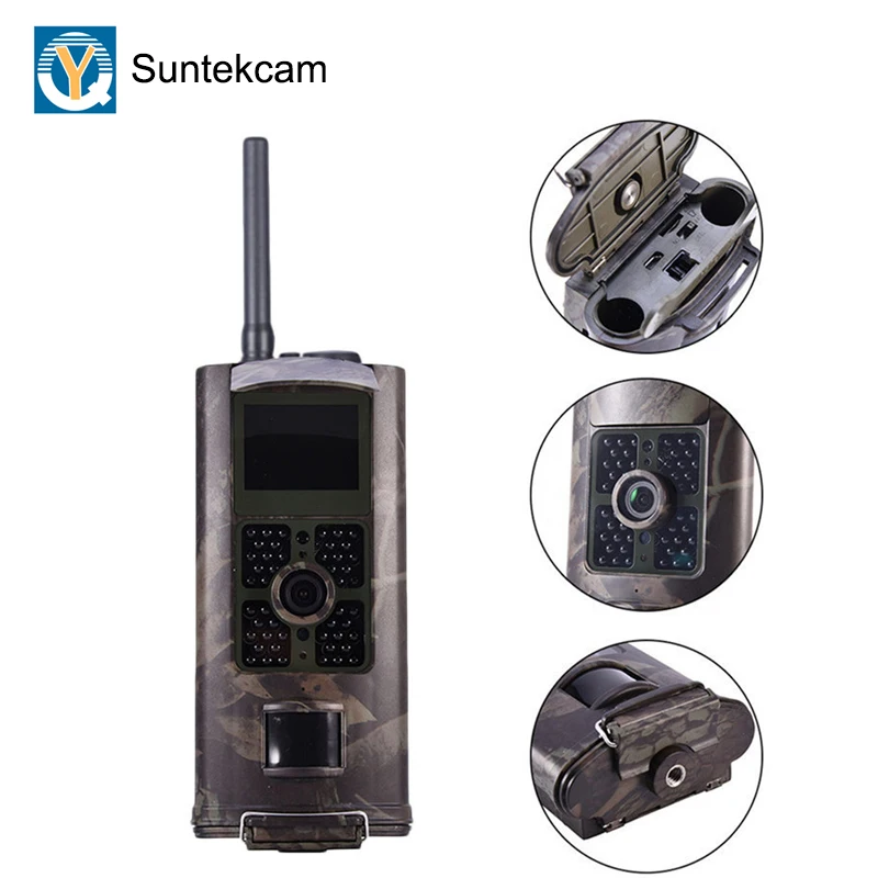 

SUNTEKCAM HC-700G Hunting Camera Wild Surveillance Tracking Game Camera 3G MMS SMS 16MP Trail Camera Video Scouting Photo Trap