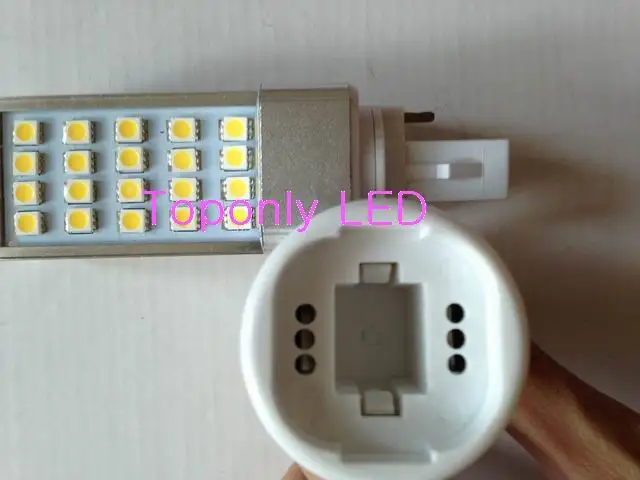 

High Quality G23 GX23 G24 to E27 Retardant PBT Lamp Holder Converter White Color AC100-240V Dia42xH68.5mm 30pcs/lot promotion