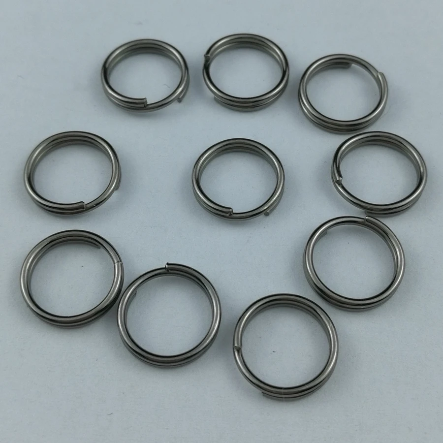 10pcs 10mm Diameter Split Key Ring Ultra Small Alloy Keychain Metal Wire  Circle Keyring Creative Diy Accessories J079 - Key Chains - AliExpress