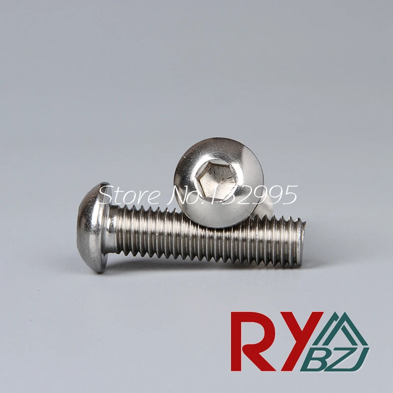 2 # 56 4 40 6 32 8 10 24 1/4 20 * L Нержавеющая сталь A2 Шестигранная головка головки винта