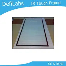 DefiLabs 10 точек 75 дюймов ИК сенсорный экран панель/ИК сенсорный, 16:9 формат для интерактивной рекламы