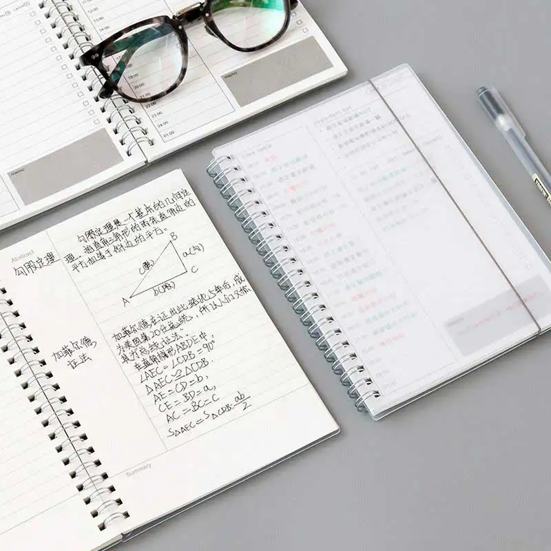 

2019 2020 Notebooks Agendas Planner Diary Weekly Spiral Organizer Libretas A5 Note Books Monthly Kraft Paper Schedule Filofax