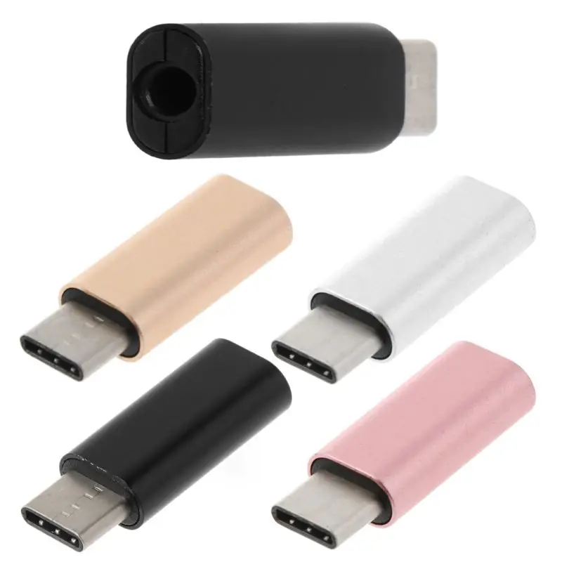Тип usb-C папа-мама 3,5 мм с разъемом подачи внешнего сигнала AUX Jack переходник на наушники для Xiaomi 6 6X8 Note3 Mix 2 huawei Коврики 10 P20