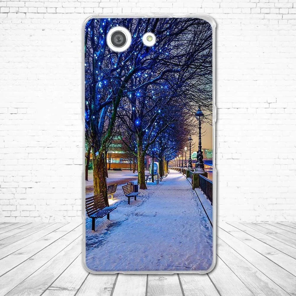 Чехол для Sony Xperia Z3 Mini задняя крышка с 3D рисунком силиконовые чехлы из ТПУ Compact / Z3Mini