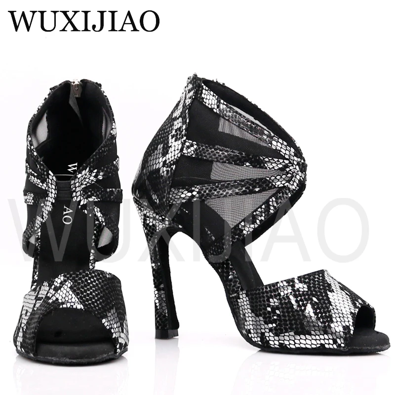 WUXIJIAO; Обувь для бальных танцев; женская обувь; zapatos de mujer; обувь для латинских танцев; обувь для сальсы; chaussure femme