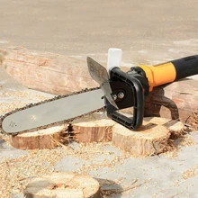 Multifunction DIY Chain Saw Converter Bracket Woodworking Tool for 100mm 4" Electric Angle Grinder Chainsaw Electric Saw