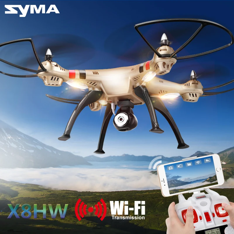 Профессиональный Вертолет SYMA RC X8HG X8HW X8HC 2,4G Дроны с дистанционным управлением с hd-камерой(SYMA X8C/X8W/X8G обновление