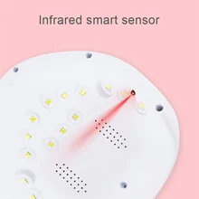 45 Вт светодиодный Сушилка для ногтей гель фототерапия лампа безболезненная 30 s быстрая полировка отверждения лампы TY99