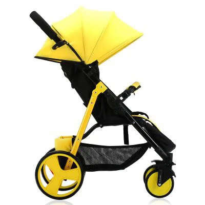SLD cochecito de bebé diseño científico pliegues fácilmente y convenientemente 0-3 años, 7 kg capacidad de 25 kg marco de acero de ruedas de EVA - 3