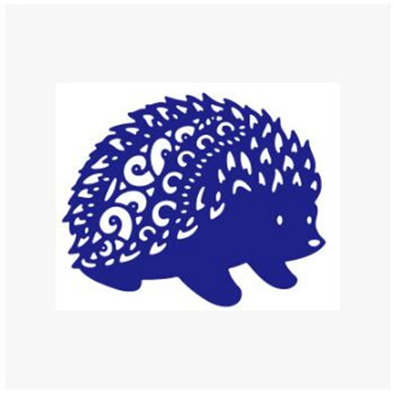 

YLCD549 Hedgehog Metal Cutting Dies For Scrapbooking Stencils DIY Album Cards Decoration Embossing Folder Die Cuter Template