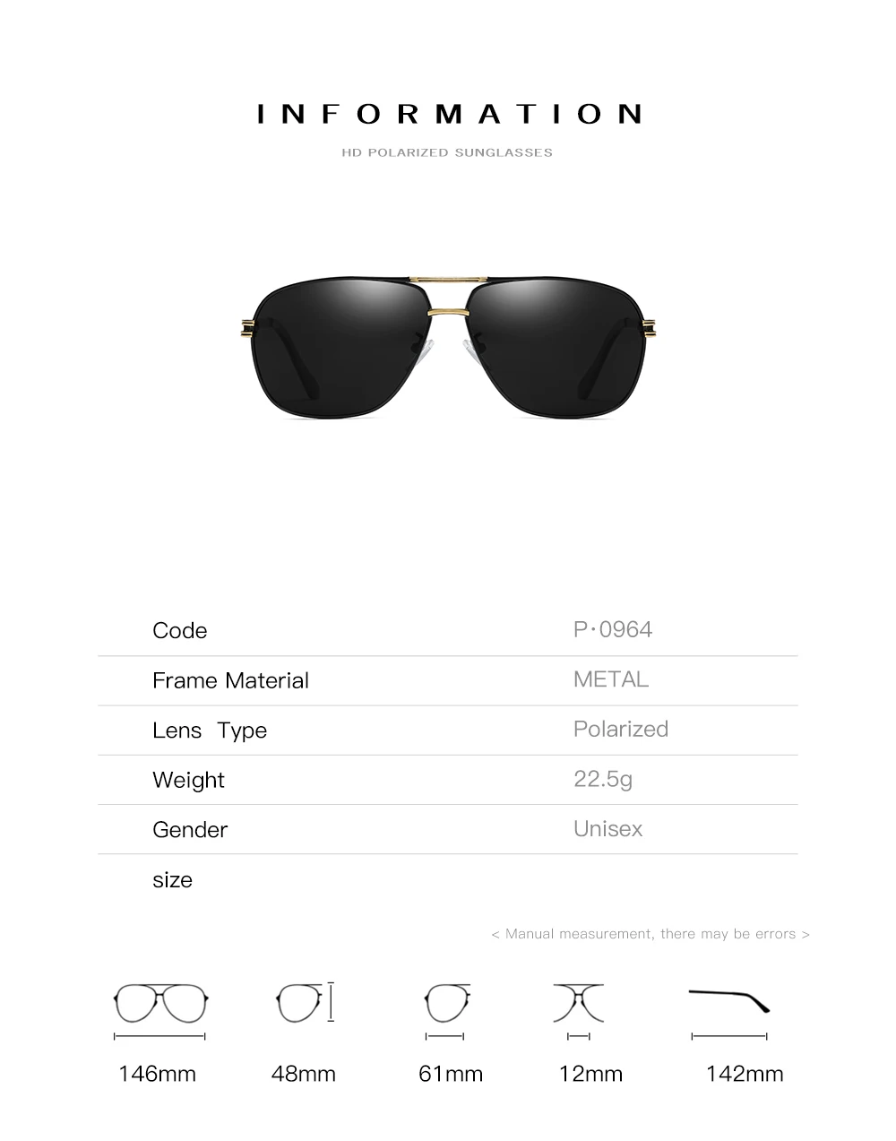 Пилот очки Мужчины поляризационные высокого качества солнцезащитные очки для мужчин брендовые дизайнерские классические очки оптика