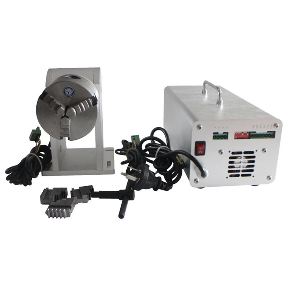 

Rotary axis for Laser Marking Laser Fiber Machine Spare Parts Fixture Rotary Axis 20W/30W/50W fiber laser machine