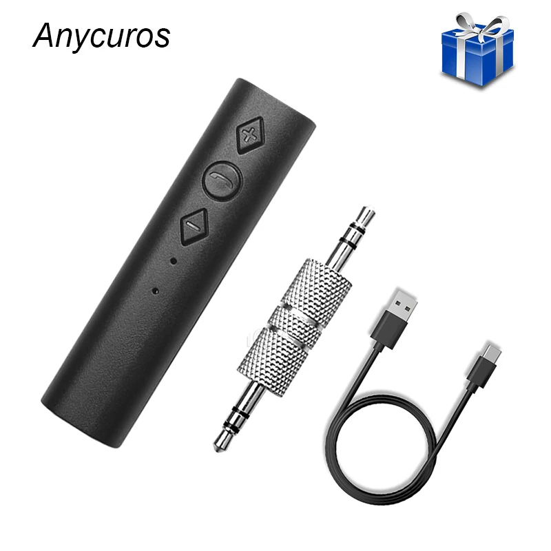 Bluetooth Car Kit Aux аудио приемник адаптер 3 5 мм 4 2 громкой музыки автомобиля для