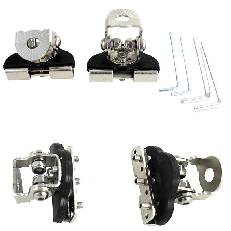 1pair 4x4 offroad stainless steel clamp holder mount stainless steel mounting brackets for lights