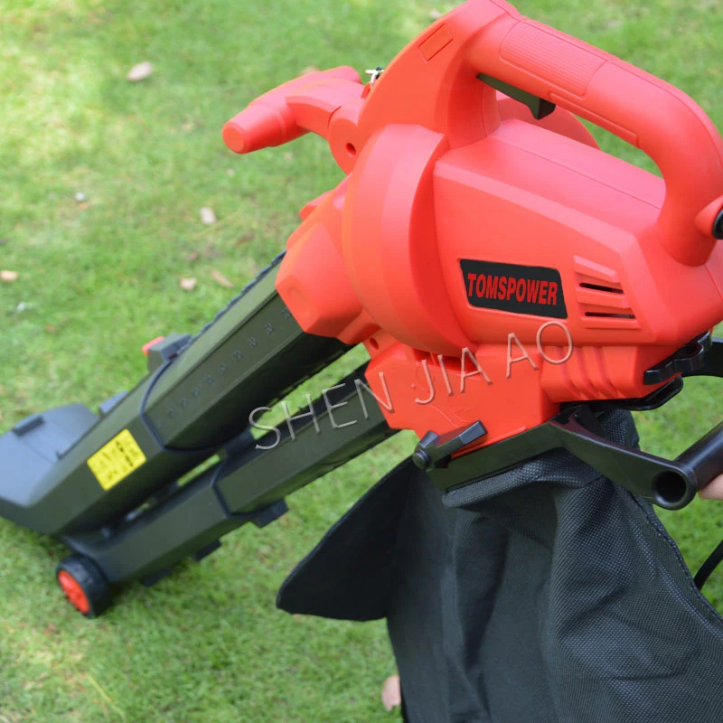 2800W Electric Blow Suction Leaf Machine Hair Dryer Leaf Suction Machine Leaf Crusher Electric Leaf Cleaning Machine 220V 3
