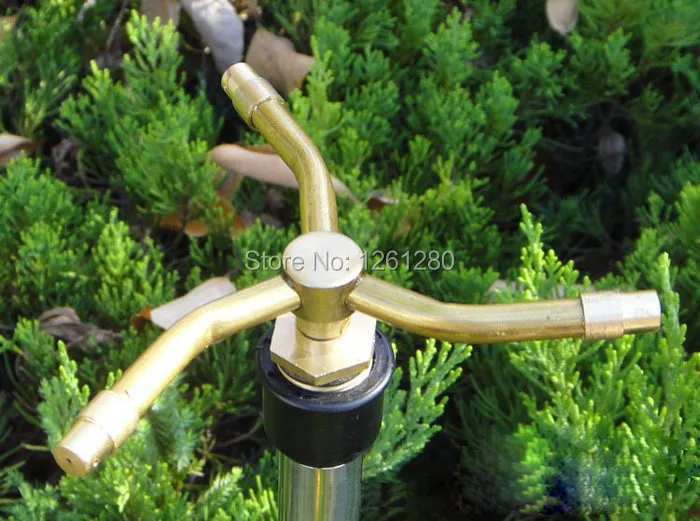 DN15 тройничного насадка 360 градусов вращающееся оросительное устройство спринклер для орошения газонов спрей для полива огорода инструмент