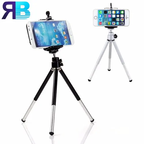 2in1 Universal Mini 360 Rotating Stand Tripod Mount Bracket Selfie