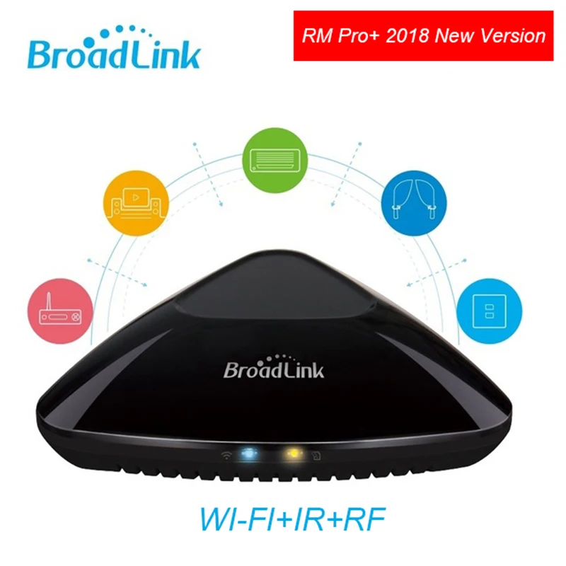 

2018 Version Broadlink RM Pro+Smart Home Automation Universal intelligent WI-FI + IR + RF Remote controller