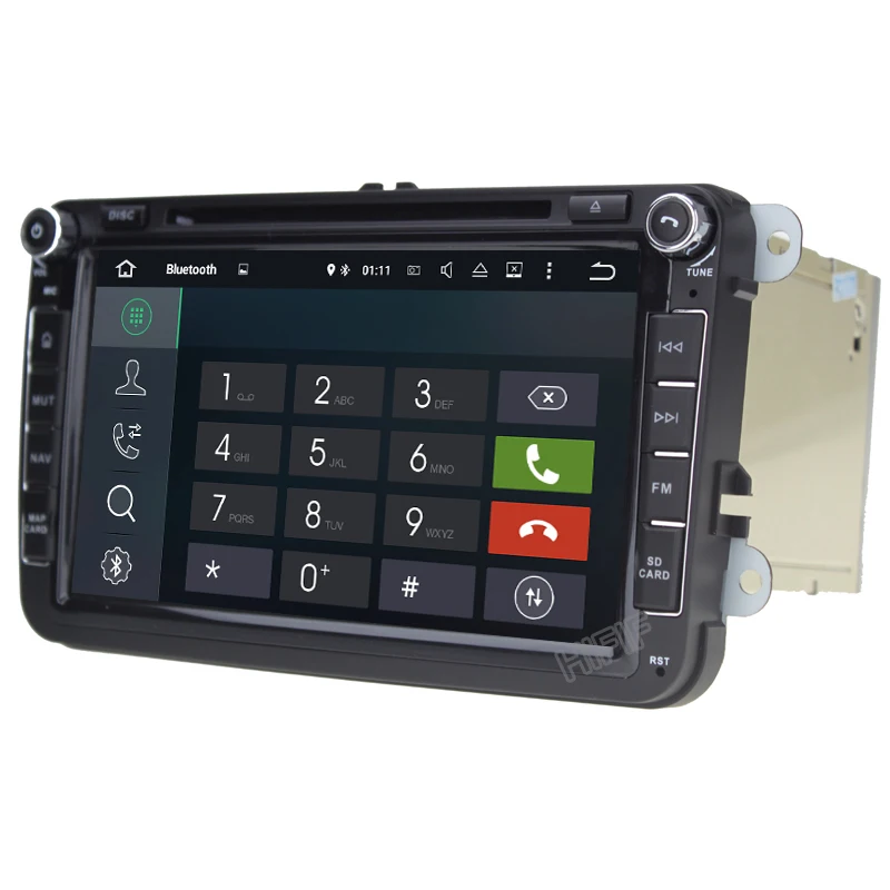 Cheap IPS 2 Din Auto Radio Android 9 For VW/Golf/Tiguan/Skoda/Fabia/Rapid/Seat/Leon Car Multimedia Video Player GPS Navigation DVR 3
