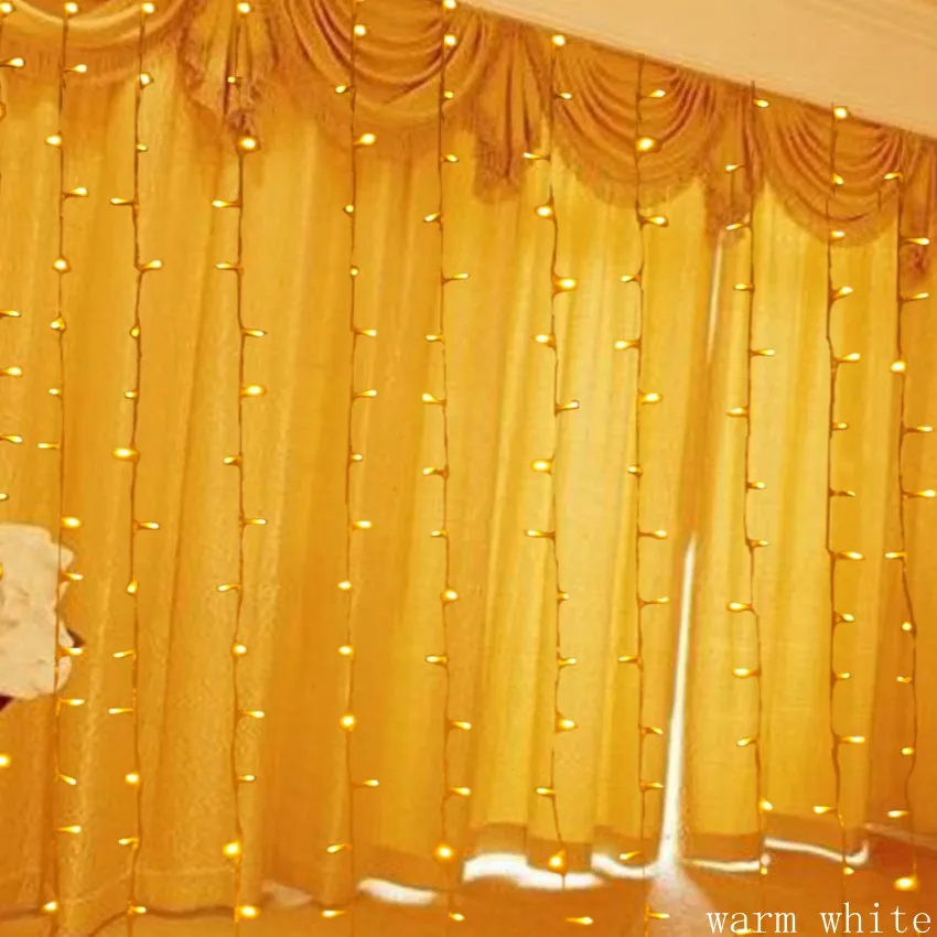 3M*3M 300 LED Curtain light string ramadan fairy lights led string lights wedding christmas guirlande party decoration outdoor 3M*3M 300 LED Curtain light string ramadan fairy lights led string lights wedding christmas guirlande party decoration outdoor