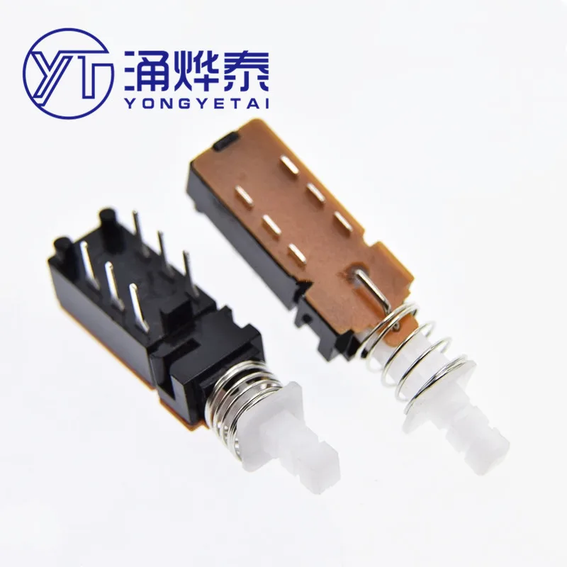 

Push switch A03-03 key switch PS42F42 power switch lock no lock 6PIN 2X3 feet free shipping
