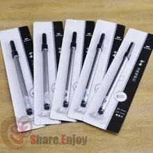 Много 5 шт JINHAO REFILLS для шариковой ручки 0,5 мм точечные черные чернила