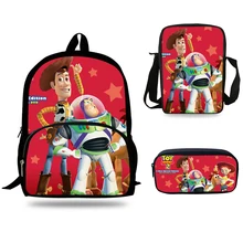 16 дюймов Сумка для начальной школы Мальчики мультфильм сумки История игрушек рюкзак детский подарок Дети Mochilas Escolares девушки рюкзак