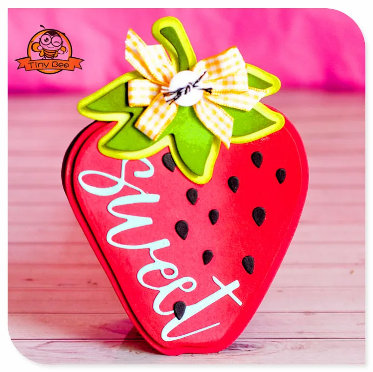 

Cutting Dies 2019 metal cutting dies cut die mold Big strawberry Scrapbook paper craft knife mould blade punch stencils