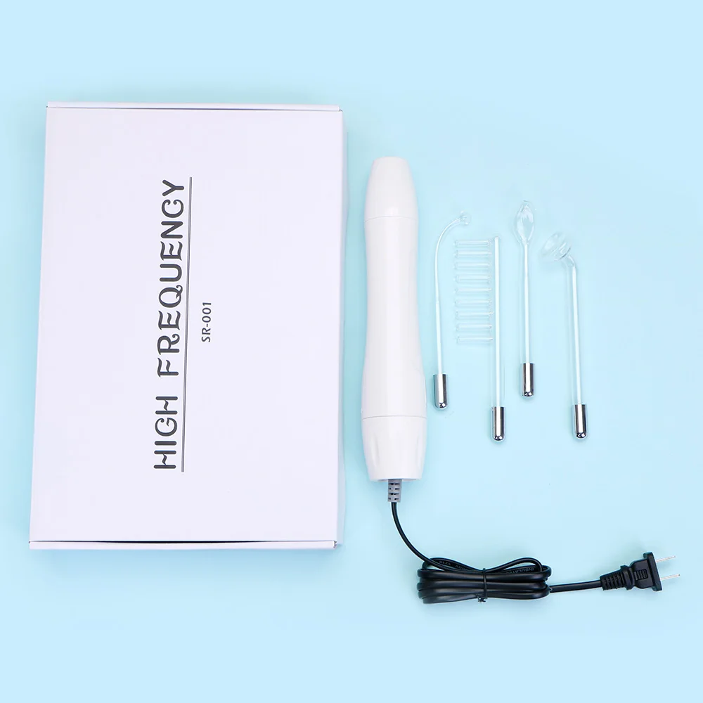 High Frequency Facial Device Electrode Wand Electrotherapy Glass Tube Acne Face Skin Improve Beauty Machine | Красота и здоровье