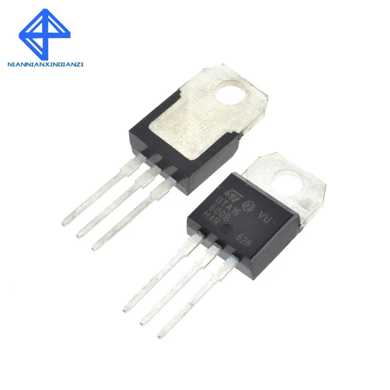 100PCS BTA16 600B Triacs 16 Amp 600 Volt TO 220 новые оригинальные стандартные TRIACS|Интегральные