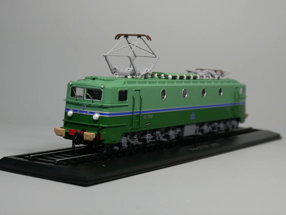 Ho scale model Atlas 1:87 Train Serie CC 7107 1952 Diecast model Train