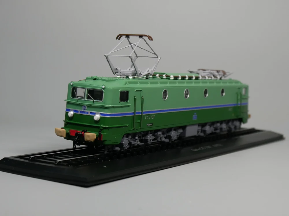 Модель в масштабе Ho Atlas 1:87 серия поездов CC 7107 1952 литый под давлением|diecast model trains|1:87