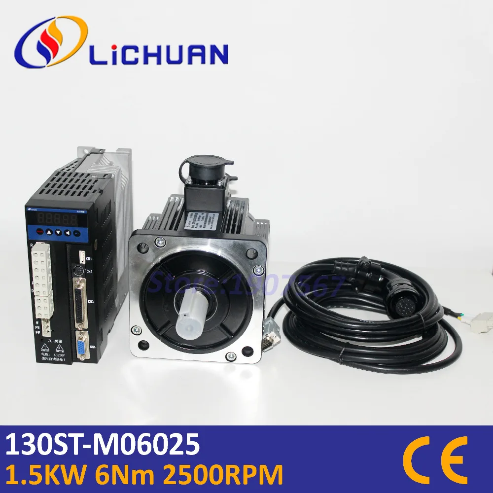 Hot 1500w Ac B2 Servo Drive And 1.5kw Ac Servo Motor With 2500 Line