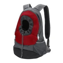 Hoopet Pet Dog Carrier Pet Backpack Bag Portable Travel Bag Pet Dog Breathable Summer Mesh Backpack Head Out 350x175x410mm