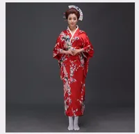 Fashion National Trends Women Sexy Kimono Yukata With Obi Novelty Evening Dress Japanese Cosplay Costume Floral One Size - Image 4