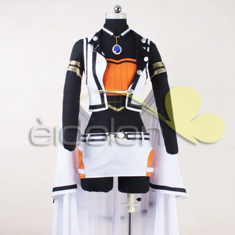 

[Customize]NEW Anime Record of Grancrest War figure Siluca Meletes Battle Uniform Halloween Cosplay costumes for women free ship