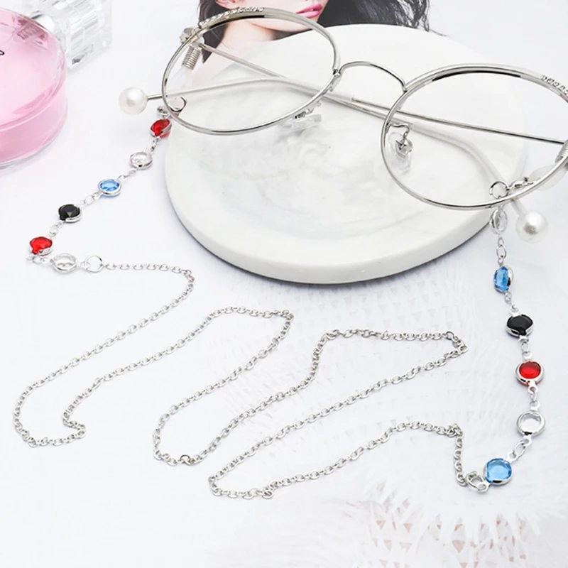 Reading Glasses Chain Eyewear Sunglasses Holder Neck Strap Metal Laces