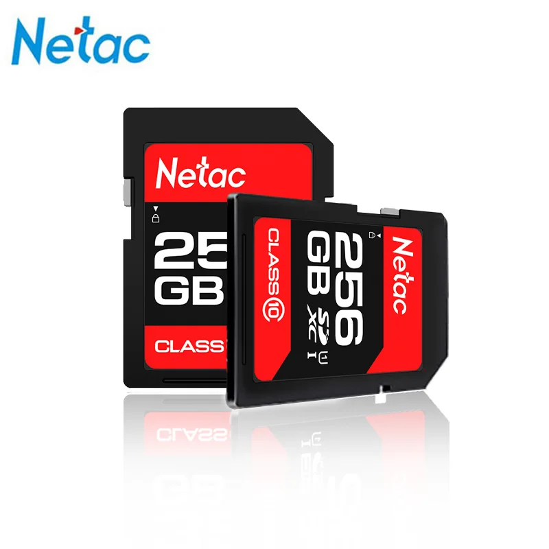 

Netac SD Card 4k 256GB Class 10 cartao de memoria memori camera memory card 256 GB Dropshipping For Digital Camera Wholesale