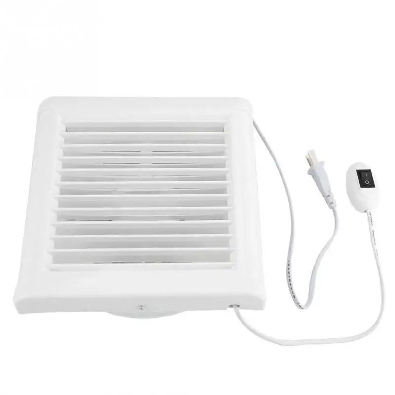 Wall Mounted Exhaust Fan 6 inch Low Noise Home Bathroom ...