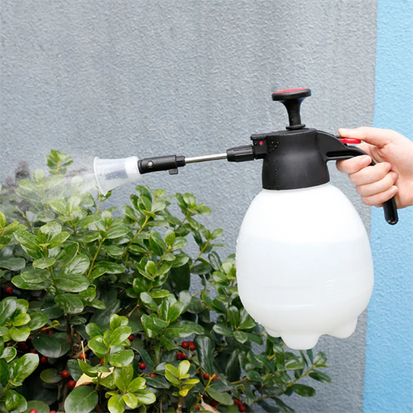 

2L Air Pressure Pot Portable Flower Plant Water Spray Pot Bottle Nozzle Watering Kettle Flowers Watering Can Gardening Tools