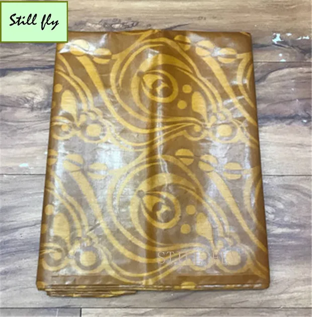 Хлопка африканская getzner высокого качества с вышивкой парча в Гвинейском стиле для свадьбы 5 ярдов/партия